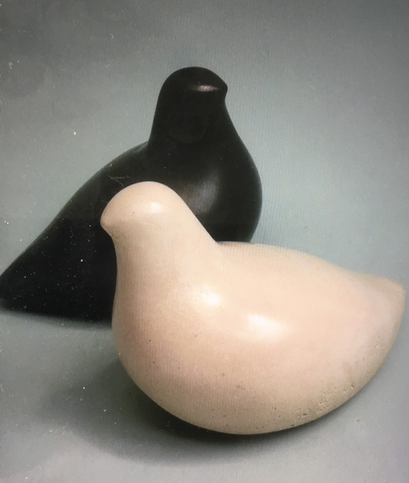 Small Doves Sculpture - Virginia Day